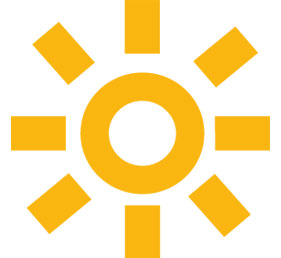Symbole jaune